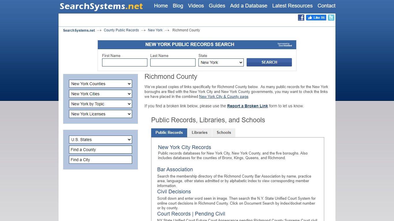 Richmond County Criminal and Public Records